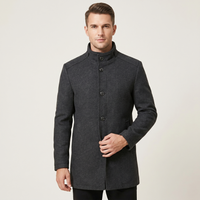 Egerton overcoat styling detail, eighth view