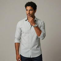 Carson shirt Light Green