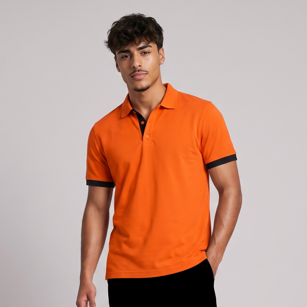 Grant | Elegant Short Sleeve Polo Shirt