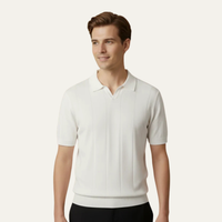 Crispin polo White