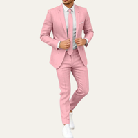 Cole | Lightweight Two Piece Formal Wedding and Business Suit Set