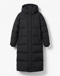 Winifred | Longline Hooded Quilted Puffer Jacket