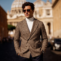 Falconer suit styling detail