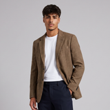 Theodore | Wool Herringbone Tweed Blazer