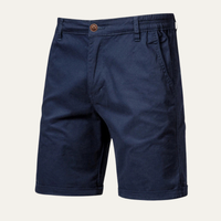 Gareth | Men's Solid Colour Cotton Breathable Chino Shorts