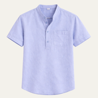 Jonathan | Breathable Button-Up Shirt with Chest Pocket