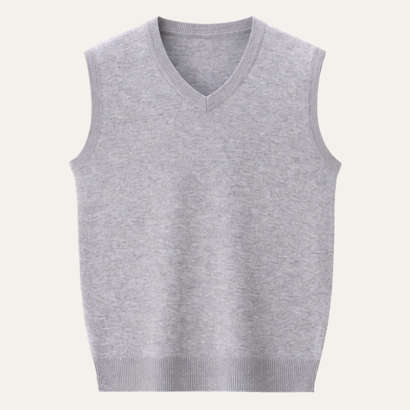 Moses V neck gilet