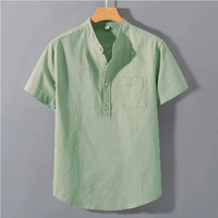 Jonathan | Breathable Button-Up Shirt with Chest Pocket