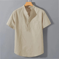Jonathan | Breathable Button-Up Shirt with Chest Pocket