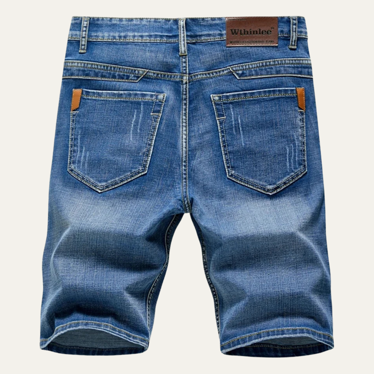 Griffin | Straight Fit Casual Denim Shorts for Men