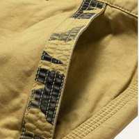 Isaac | 100% Cotton Camouflage Cargo Shorts