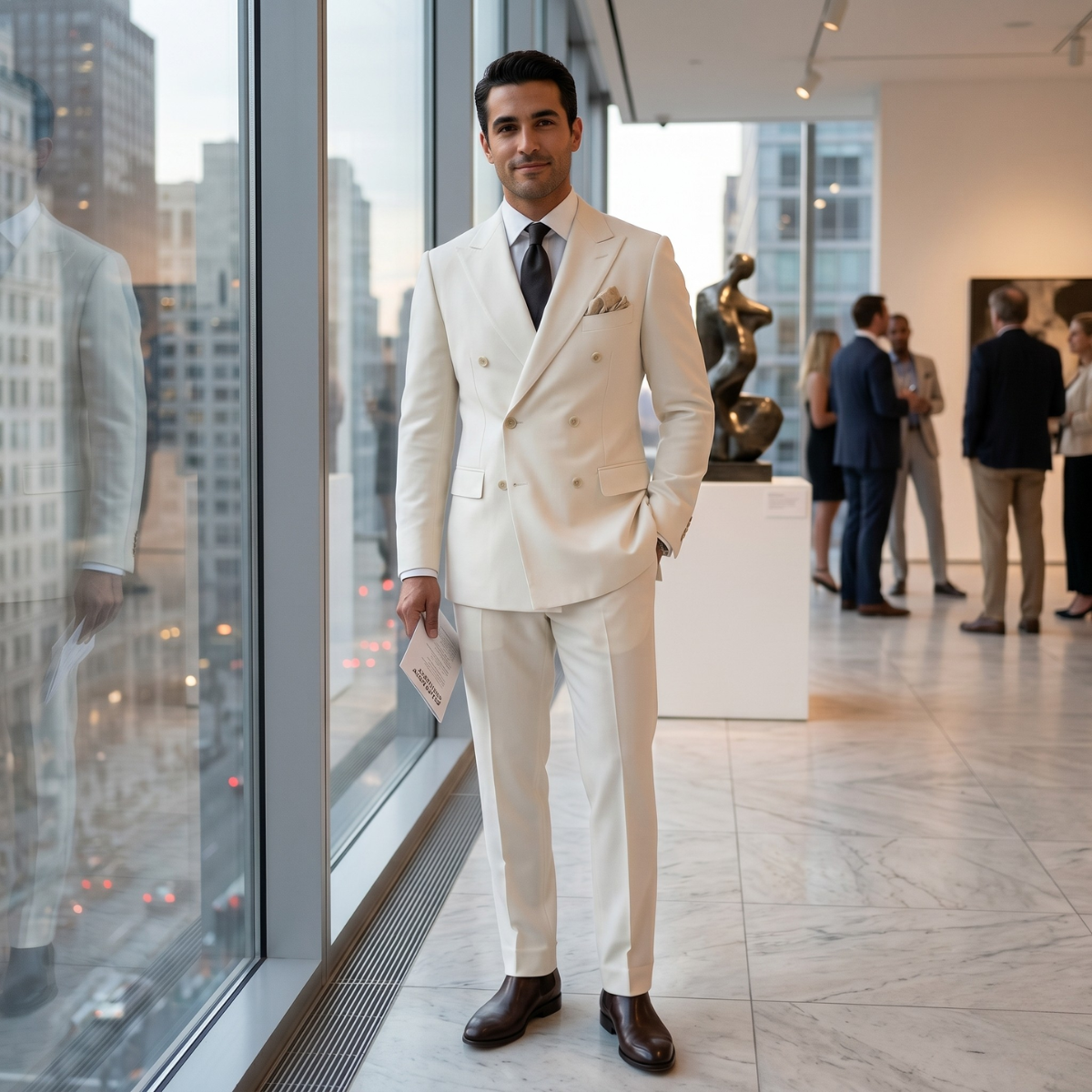 Raul | Double Breasted Suit Jacket and Trousers Set
