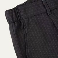 Hector wide leg pinstripe trousers