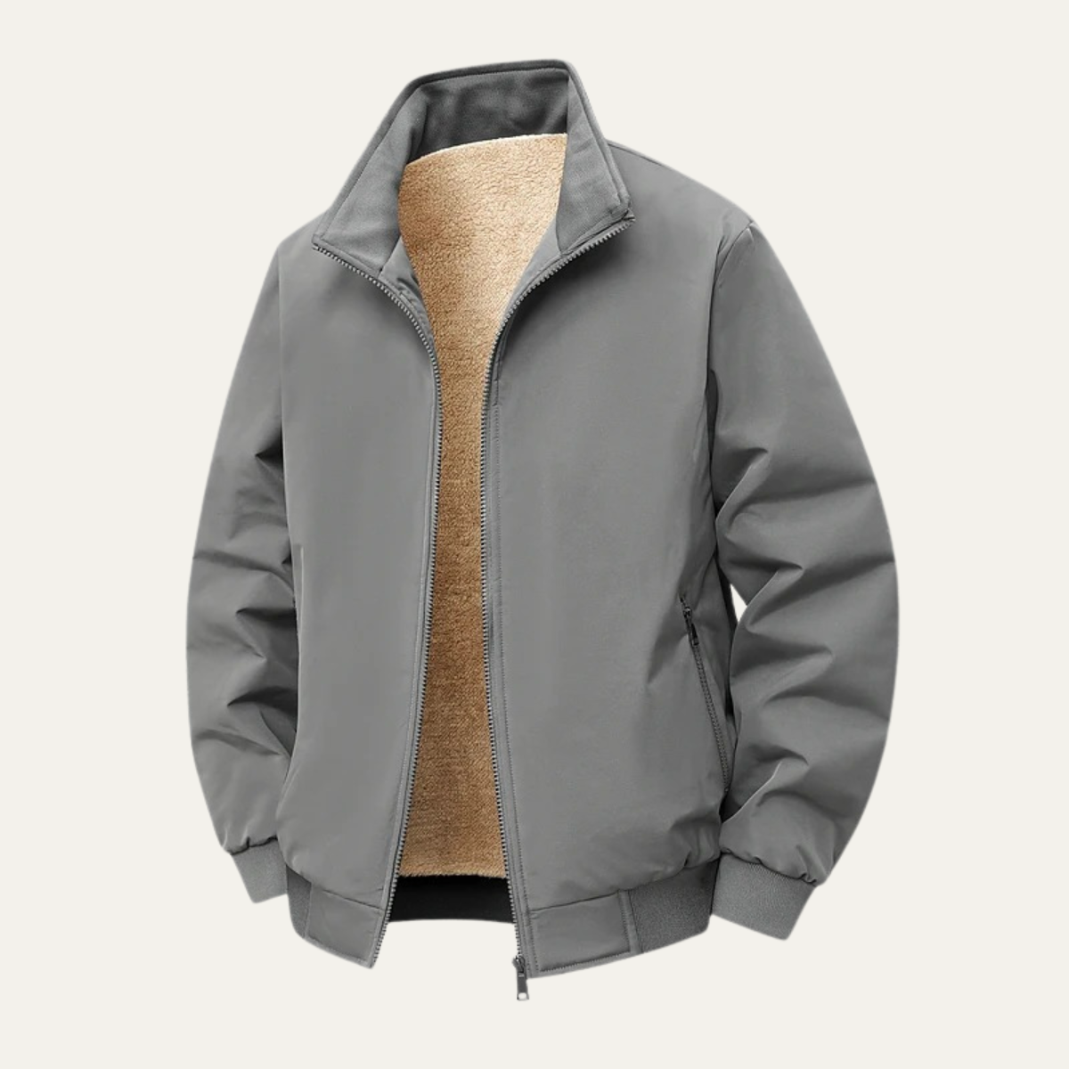 Larson | Fleece Lined Casual Jacket