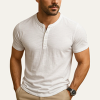 Drew polo in White