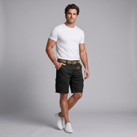 Chase | Multi Pocket Tactical Cargo Shorts with Belt