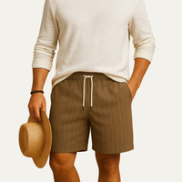 Hamish Summer Shorts Light Brown