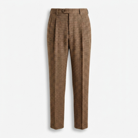 Hayden | Men's High Waisted Houndstooth Vintage Dress Trousers