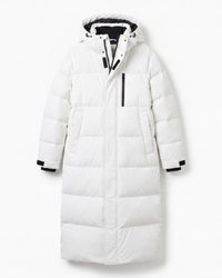 Winifred | Longline Hooded Quilted Puffer Jacket