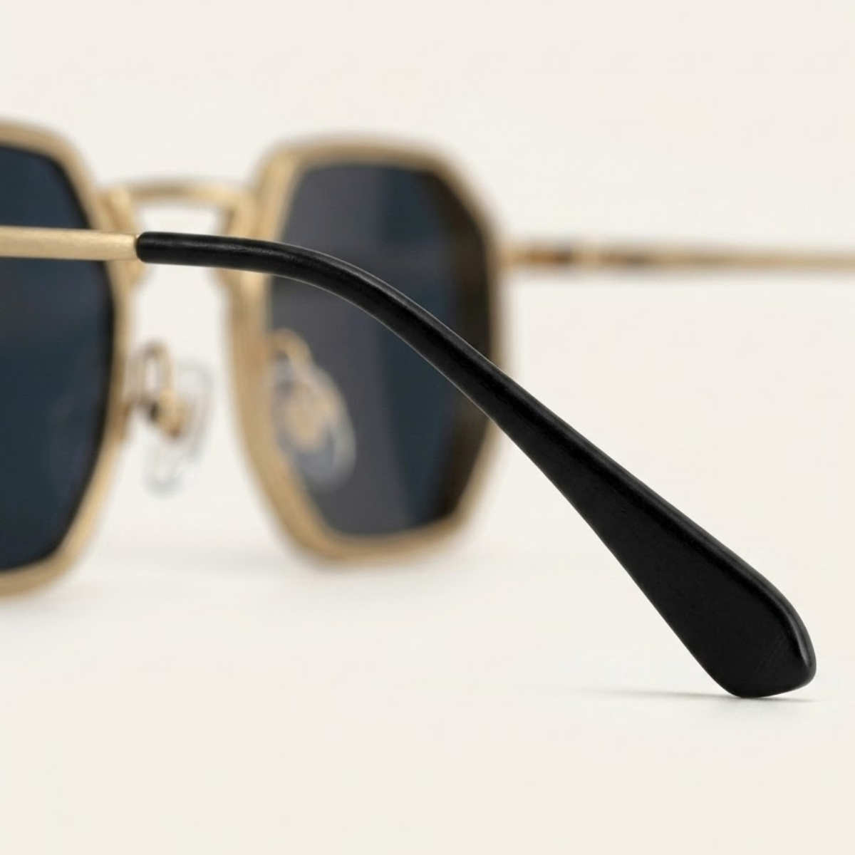 Charlie | Retro Hexagon Metal Frame Sunglasses