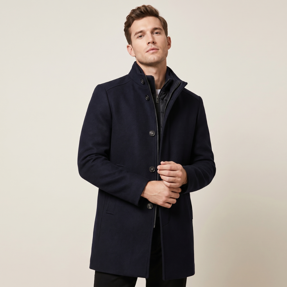 Egerton overcoat styling detail, tenth view