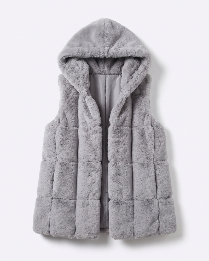 Marguerite | Hooded Quilted Longline Vest