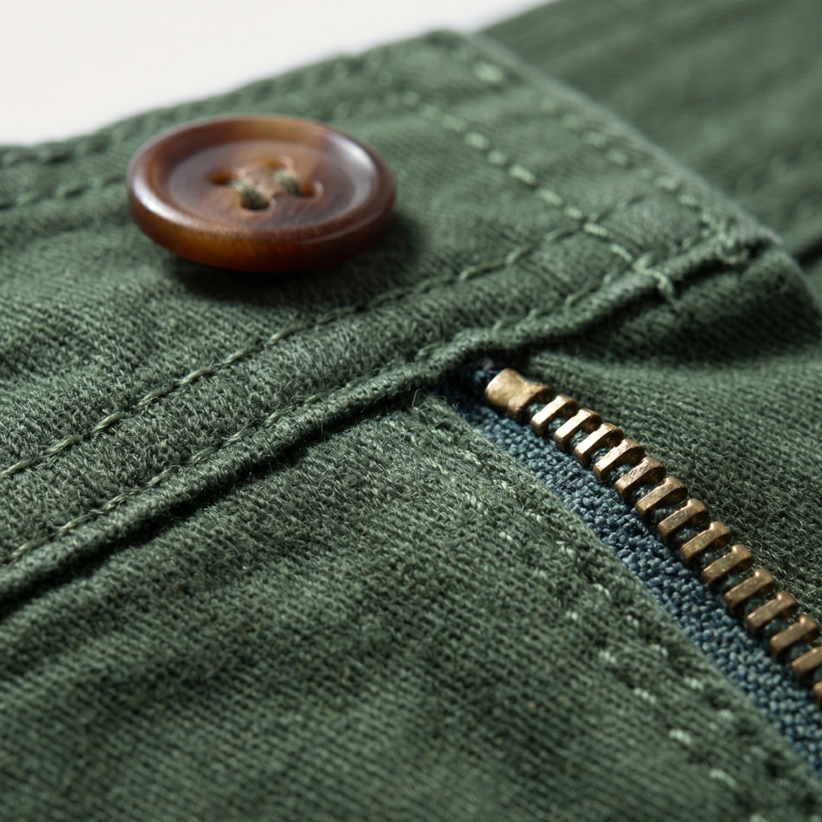 Giles Cotton Casual Shorts detail