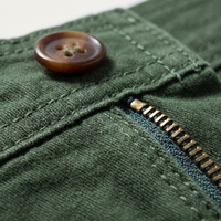 Giles Cotton Casual Shorts detail