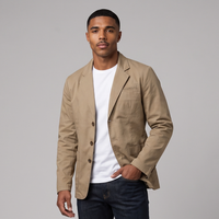 Marshall | Lightweight Cotton Single-Breasted Blazer for Men