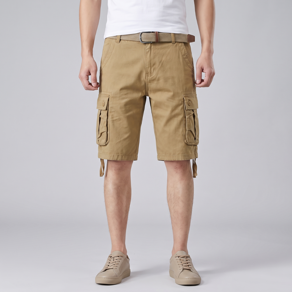 Gerald | Casual Utility Relaxed Fit Cargo Shorts