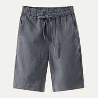 Jonah | Men's Lightweight Linen Drawstring Summer Shorts