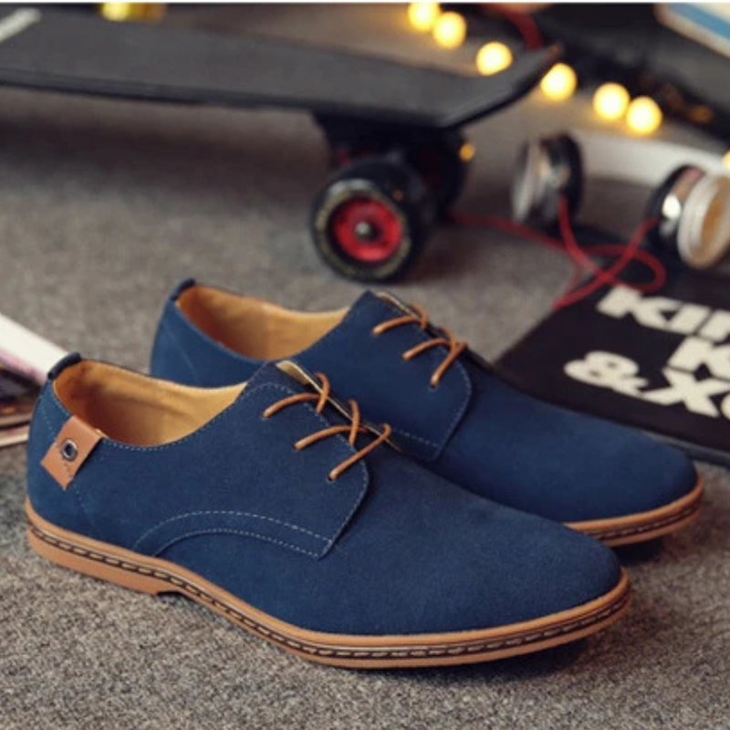 Leon | Casual Low Profile Lace Up Dress Shoes