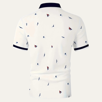 Joel | Printed Golf Polo Shirt