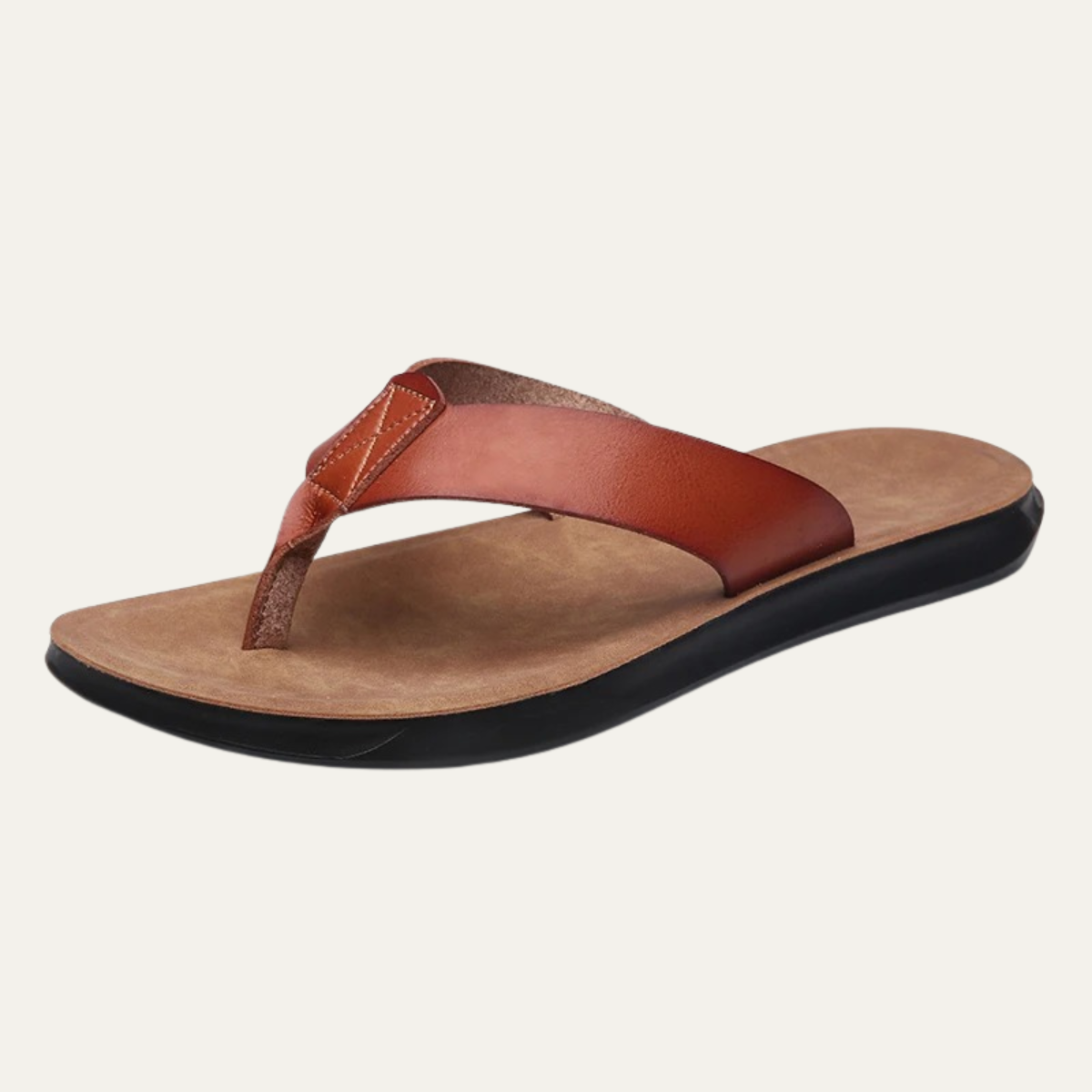 Klaus | Casual Beach Leather Flip Flops