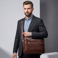 Hargrave shoulder bag in Coffee