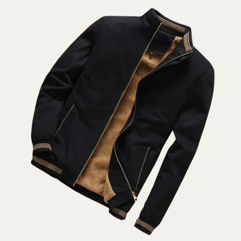 Stanmore bomber jacket in Black