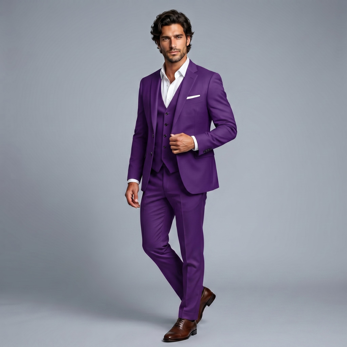 Orion | Men's Three-Piece Blazer, Waistcoat and Trousers Suit