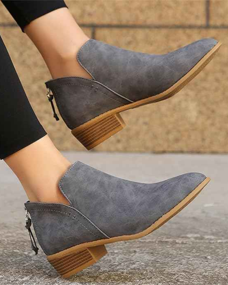 Cordelia | Pointed Toe Ankle Boots
