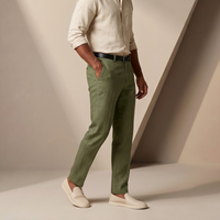 Holden Linen Trousers Green