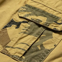 Isaac | 100% Cotton Camouflage Cargo Shorts