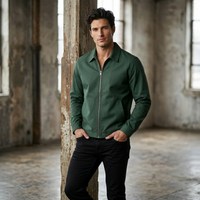 Blake | Lightweight Harrington Zip Up Jacket