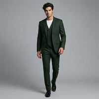 Ethan tuxedo suit set in Green