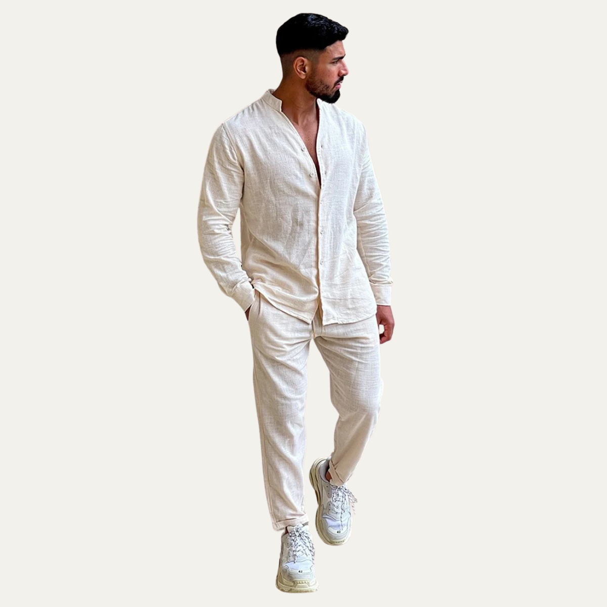 Quincy set in Beige