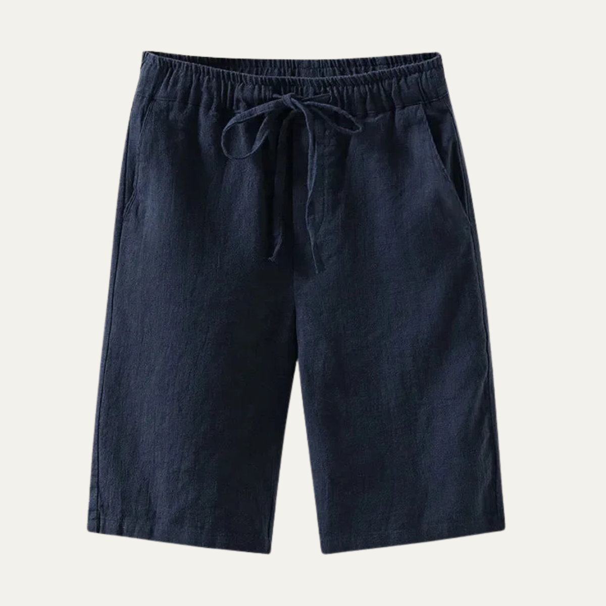 Job | Men's Lightweight Linen Drawstring Summer Shorts