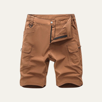 Jace | Cotton Cargo Shorts with Multi Pocket Utility Design