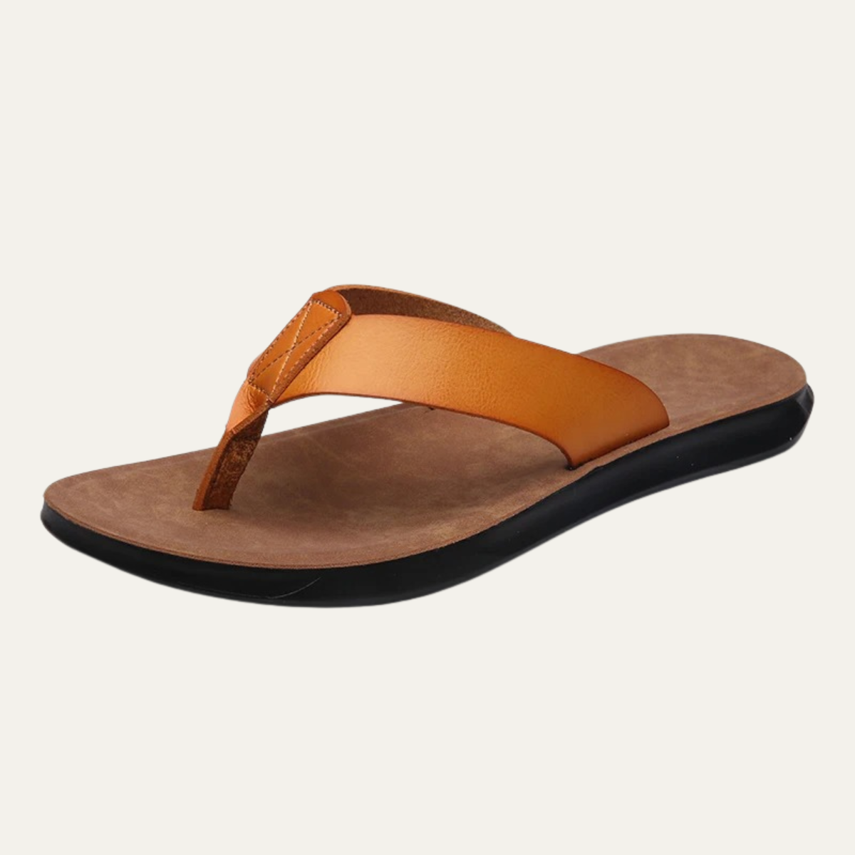 Klaus | Casual Beach Leather Flip Flops