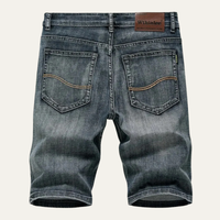 Griffin | Straight Fit Casual Denim Shorts for Men