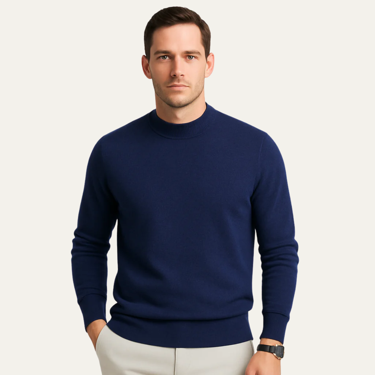 Mordecai | Trendy Crew Neck Knit Jumper