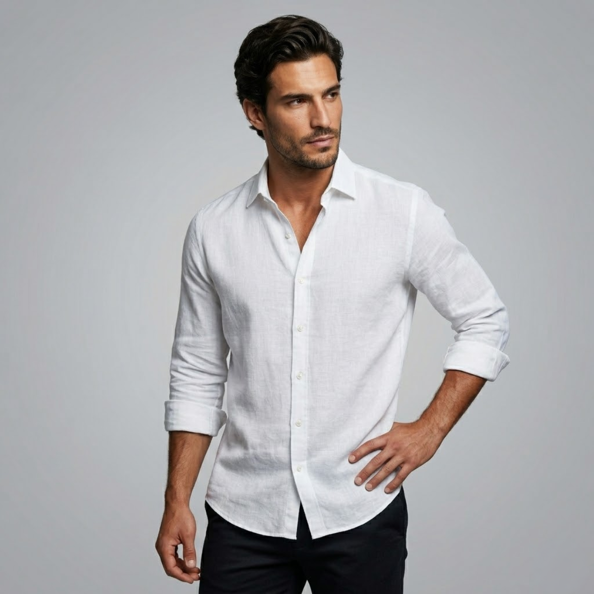 Broderick | Lightweight Casual Summer Button Shirt