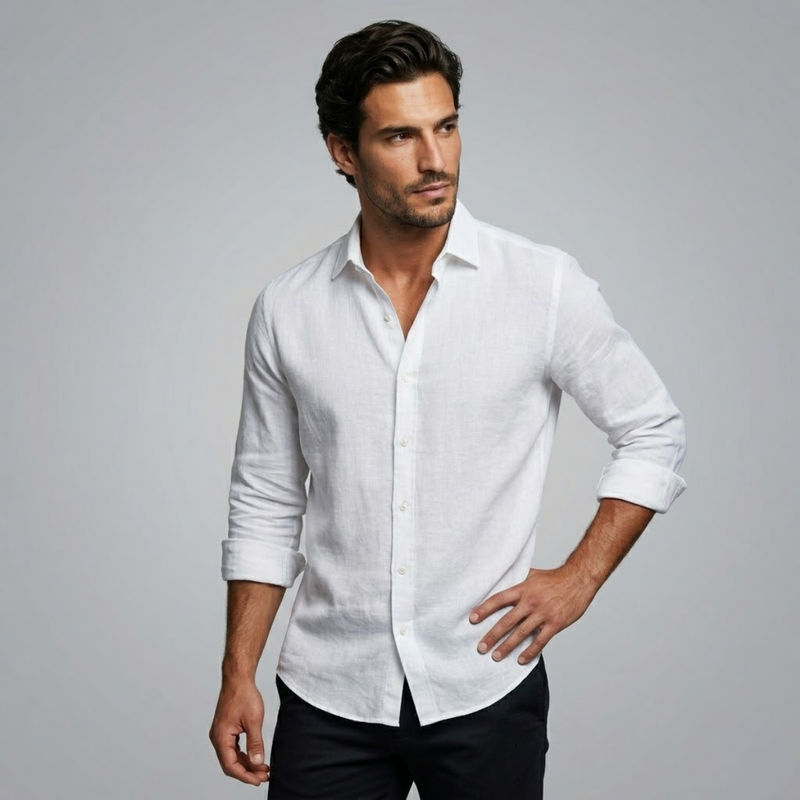 Broderick | Lightweight Casual Summer Button Shirt